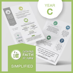 Growing Faith at Home  - Year C